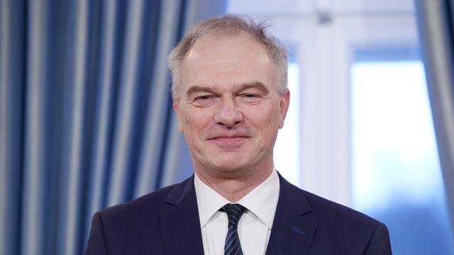 Stefan Raue, Intendant des Deutschlandradios, ist zu Gast beim Neujahrsempfang von Bundespräsident Steinmeier im Schloss Bellevue.