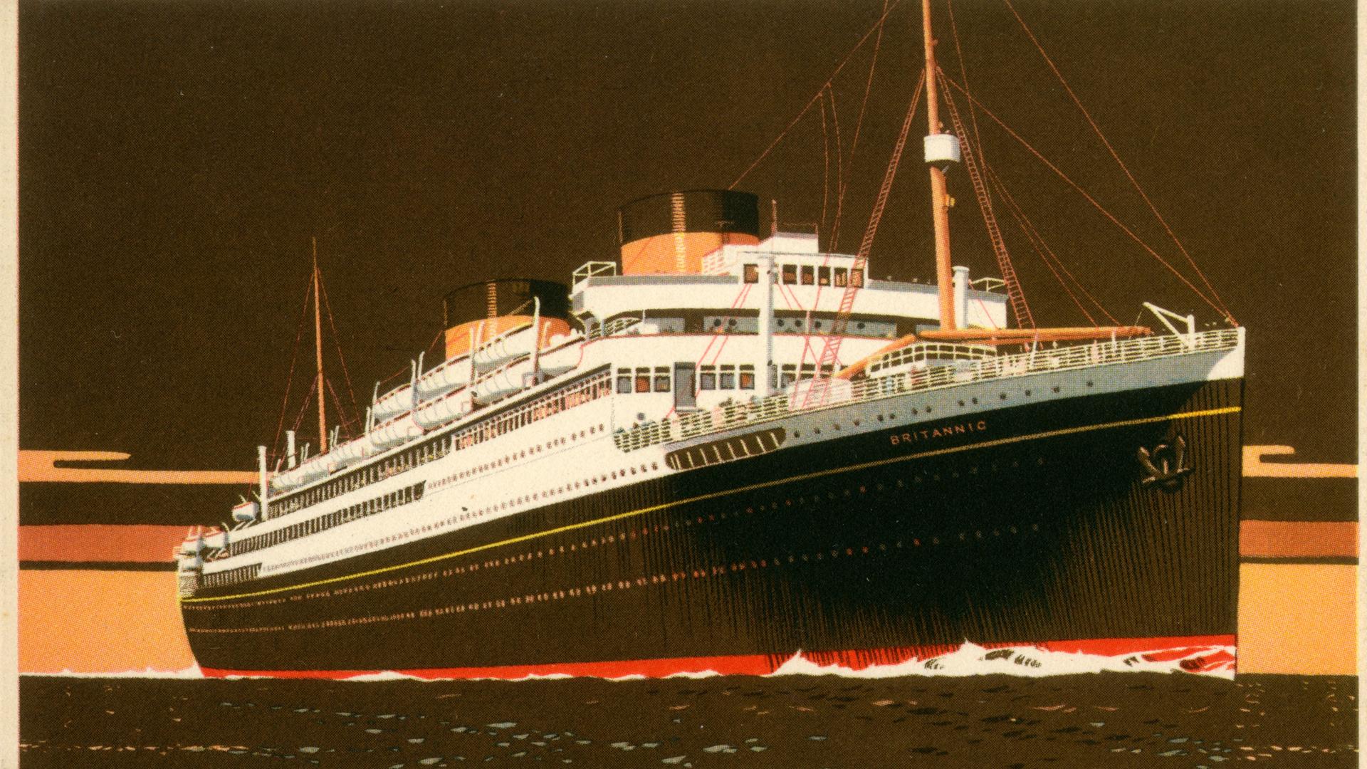 Das Titanic-Schwesterschiff "Britannic"