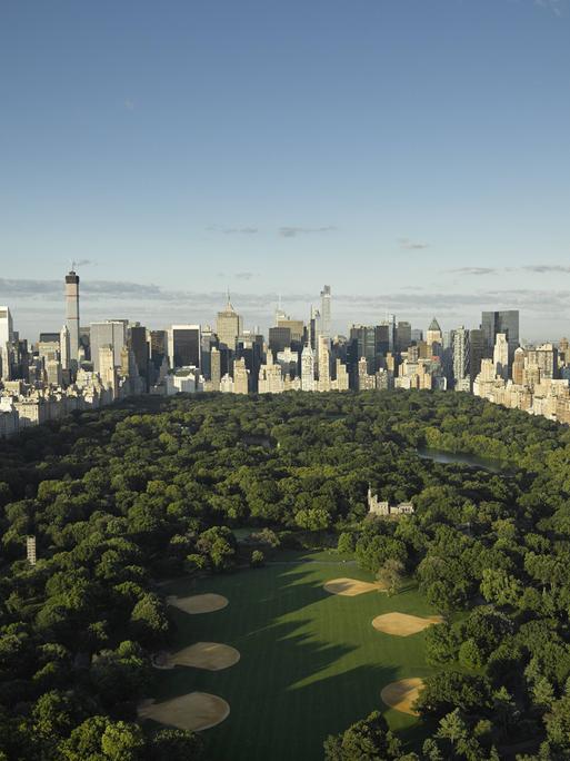 Luftaufnahme des Central Parks in Manhattan