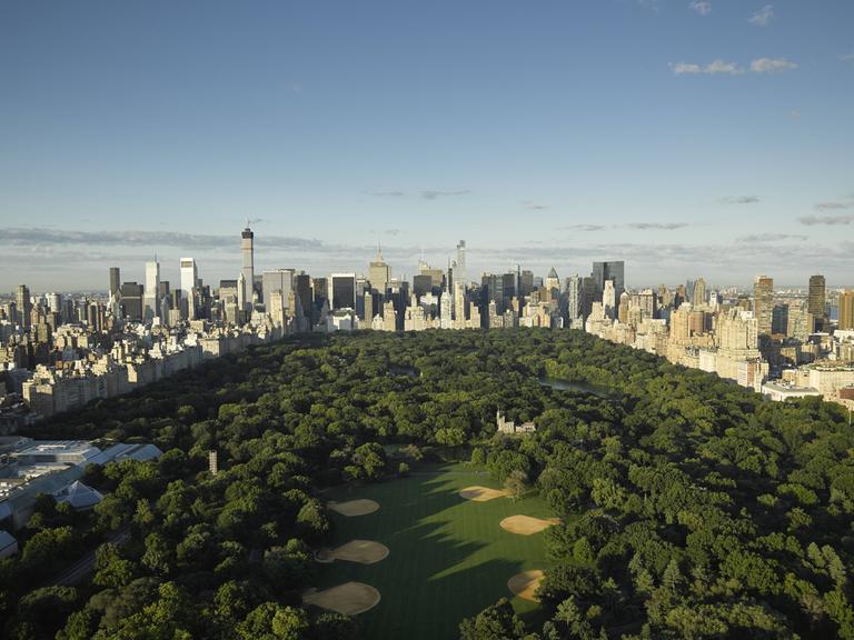 Luftaufnahme des Central Parks in Manhattan