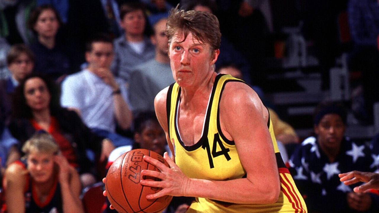 Die ehemalige Basketballerin Marlies Askamp im Nationalmannschafts-Outfit 1998.