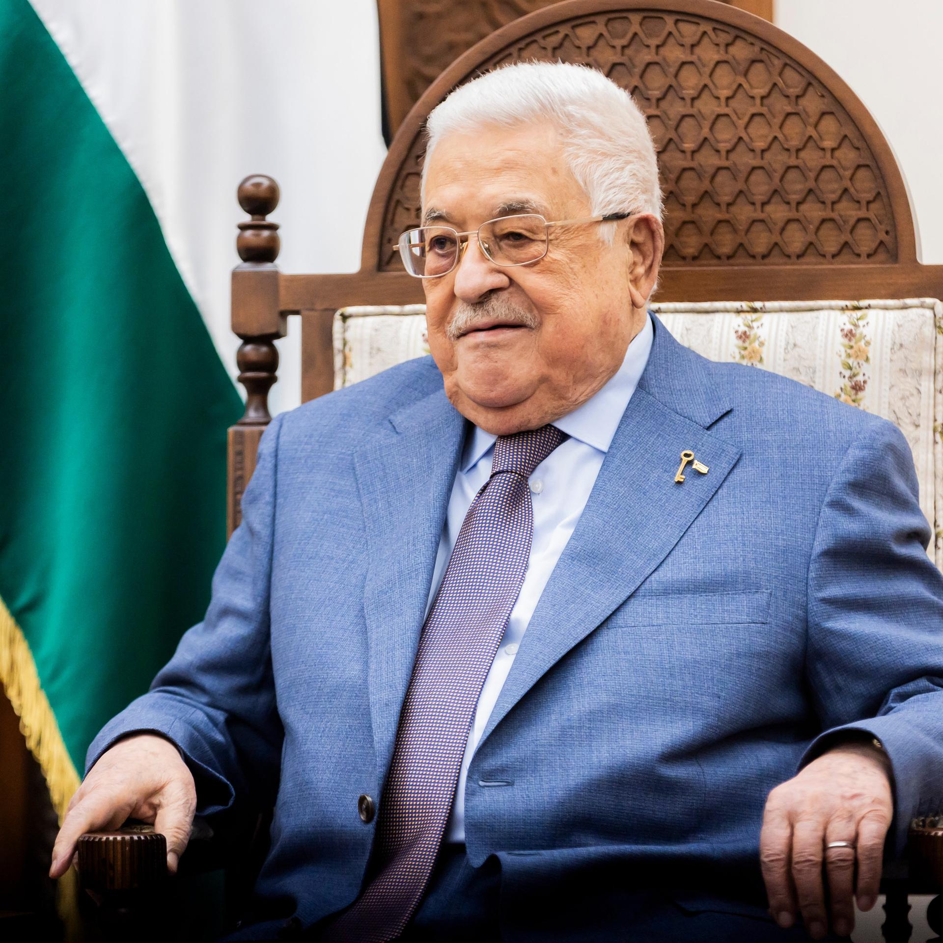 Mahmud Abbas, Präsident der Palästinensischen Autonomiebehörde.