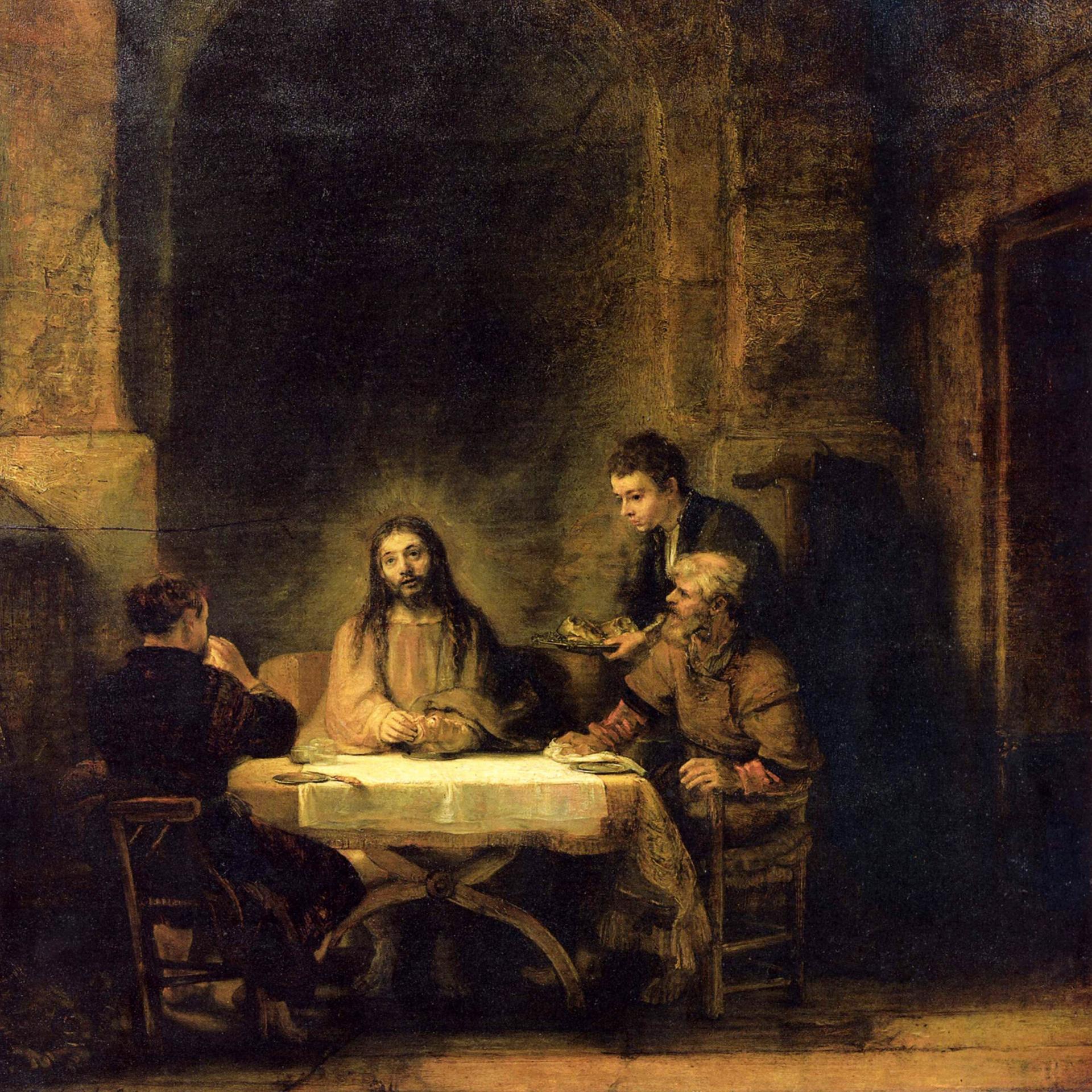 "Christus in Emmaus" - Rembrandts geheimnisvolles Frühwerk