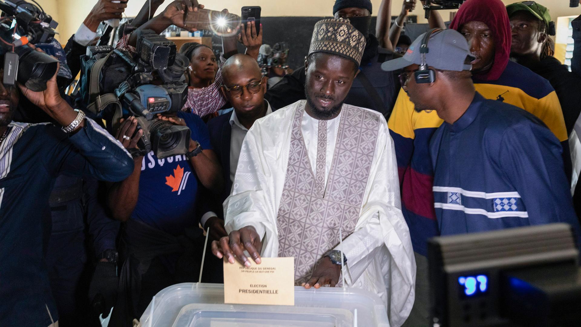 Senegal - Vorsprung für Oppositionskandidat Faye bei Präsidentschaftswahl