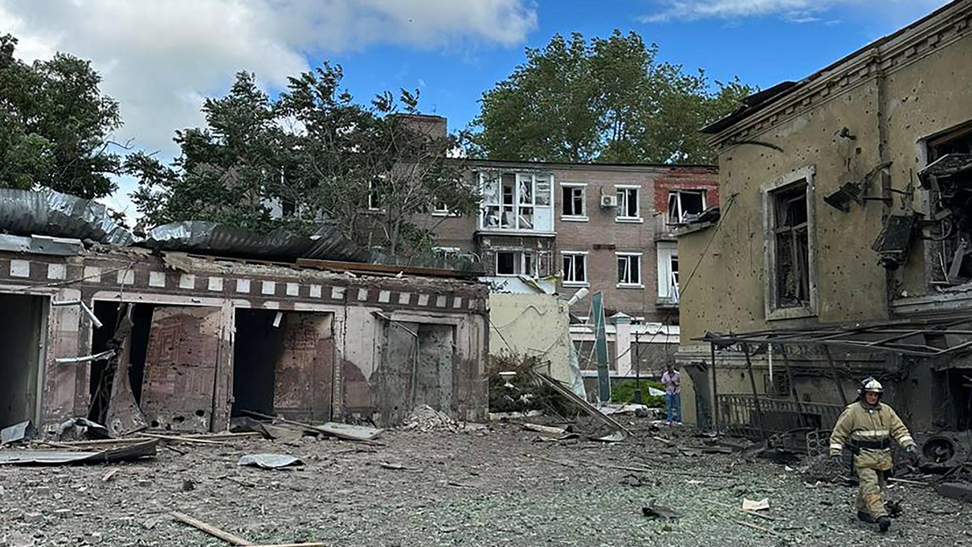 Russland - Verletzte Nach Raketeneinschlag In Taganrog Nahe Der ...