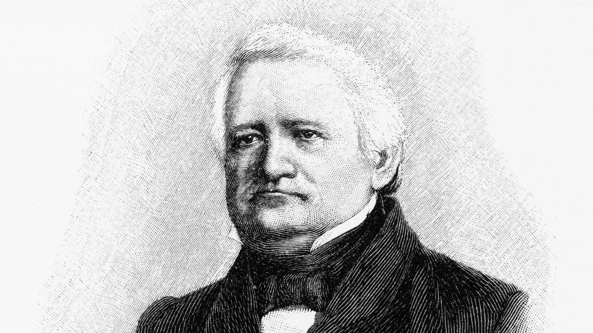 Der Holzstich zeigt den konservativen Juristen und Politiker Ernst Ludwig von Gerlach Der Holzstich zeigt den konservativen Juristen und Politiker Ernst Ludwig von Gerlach