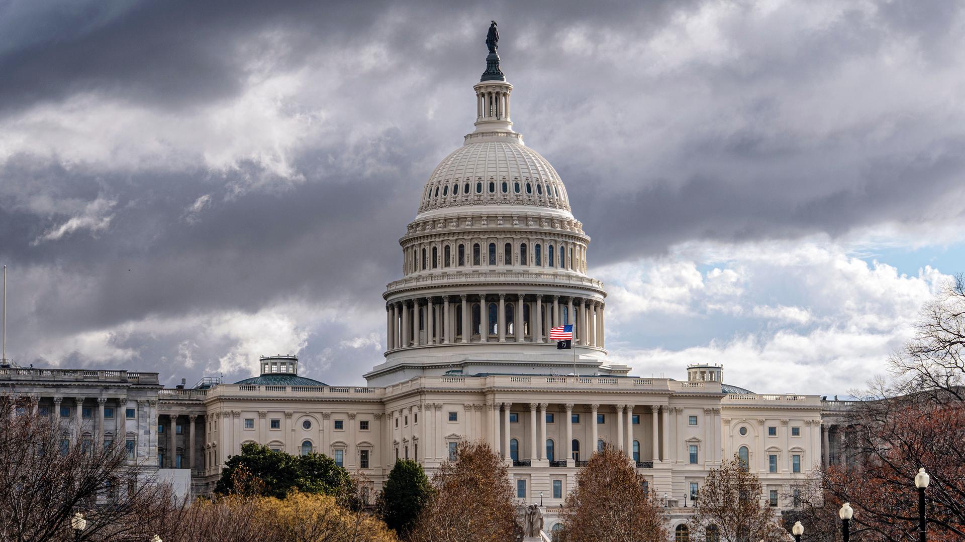 Das Kapitol, Sitz des US-Kongresses, in der Hauptstadt Washington. 