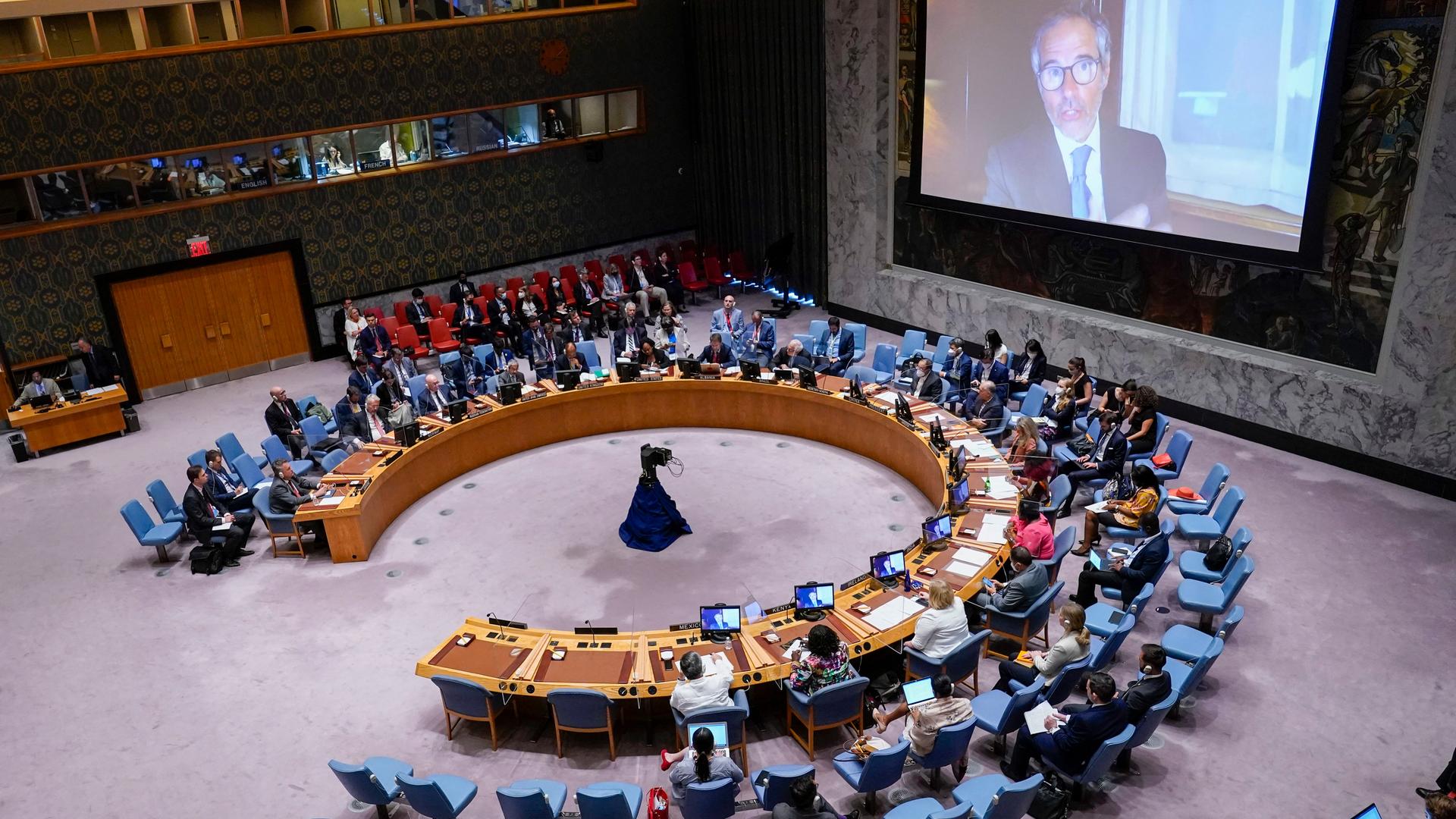 Der UNO-Sicherheitsrat in New York.