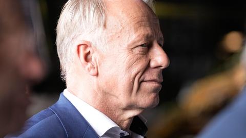 Porträt des Grünenpolitikers Jürgen Trittin