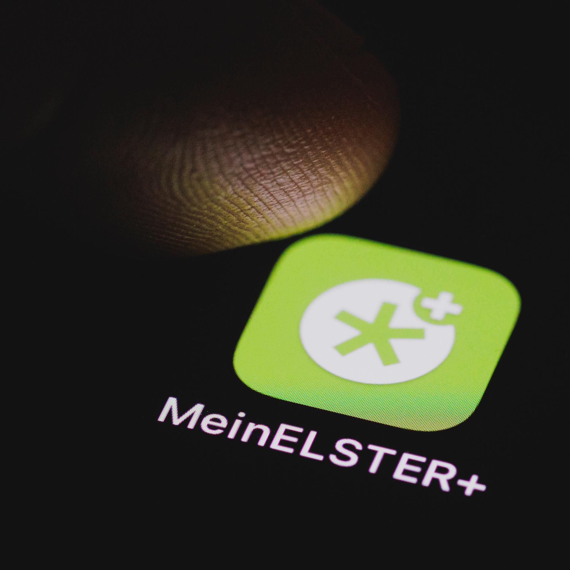 Die App MeinELSTER zeichnet auch auf dem Display eines Smartphones ab.