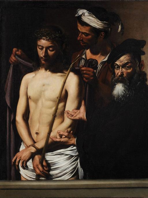 Das Gemälde "Ecce homo" von Caravaggio zeigt den gefolterten Jesus neben dem römischen Statthalter Pontius Pilatus.