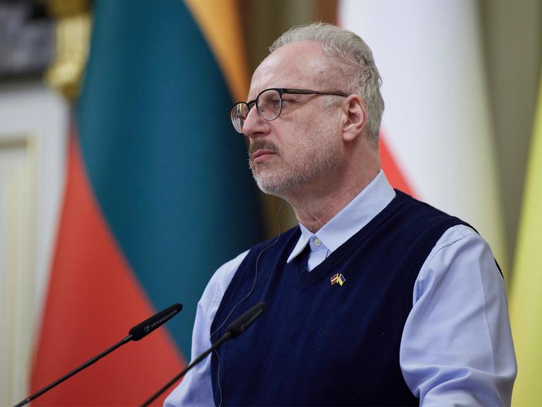 Der lettische Staatspräsident Egils Levits