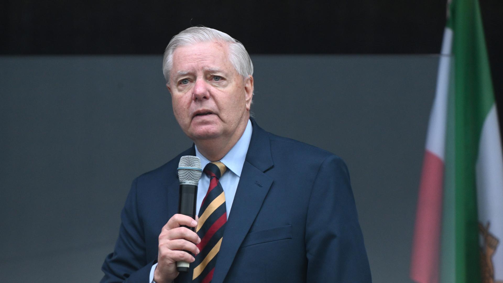Lindsey Graham im Februar 2026 auf der Münchner Sicherheitskonferenz Lindsey Graham im Februar 2026 auf der Münchner Sicherheitskonferenz
