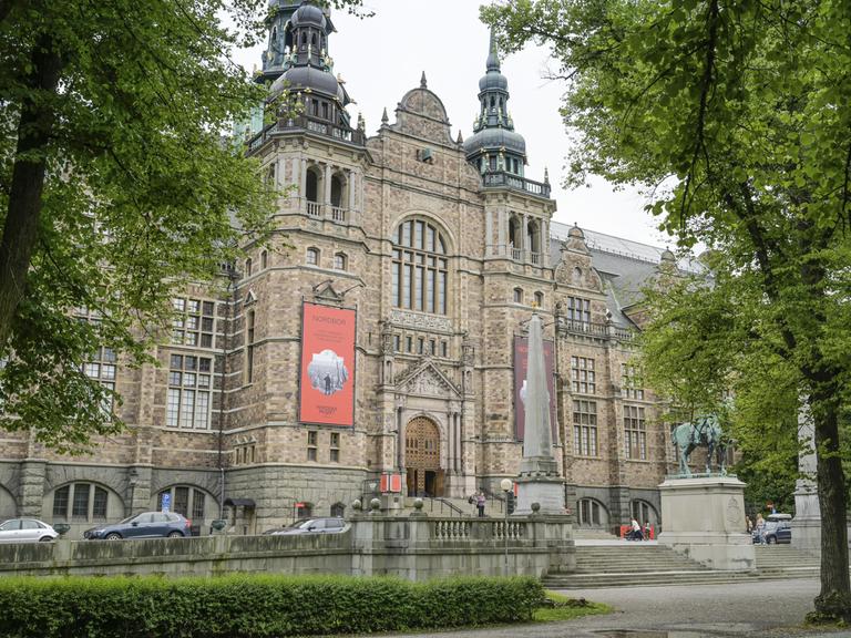 Nordisches Museum Nordiska museet, Djurgårdsvägen, Stockholm in Schweden