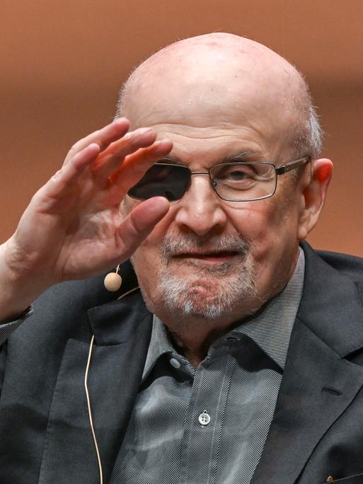 Salman Rushdie beim Literaturfestivals "LIT: potsdam" 