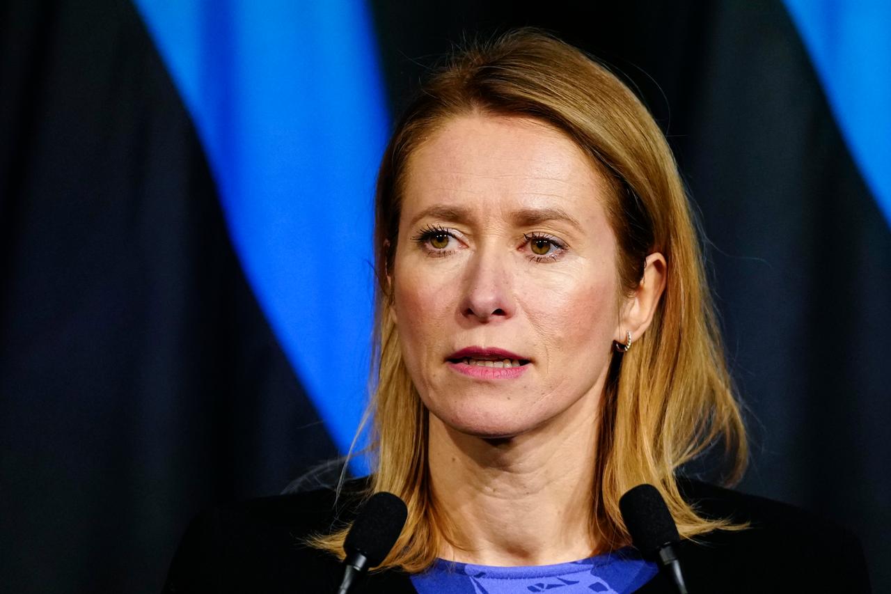 Estlands Ministerpräsidentin Kaja Kallas