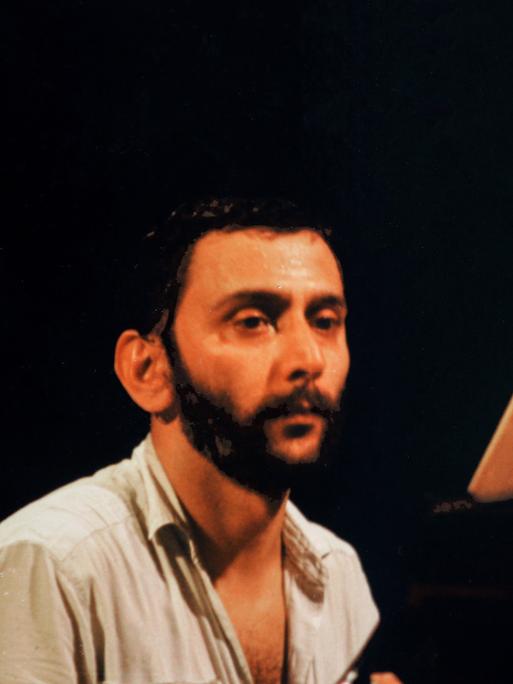Der libanesische Musiker Ziad Rahbani (links)