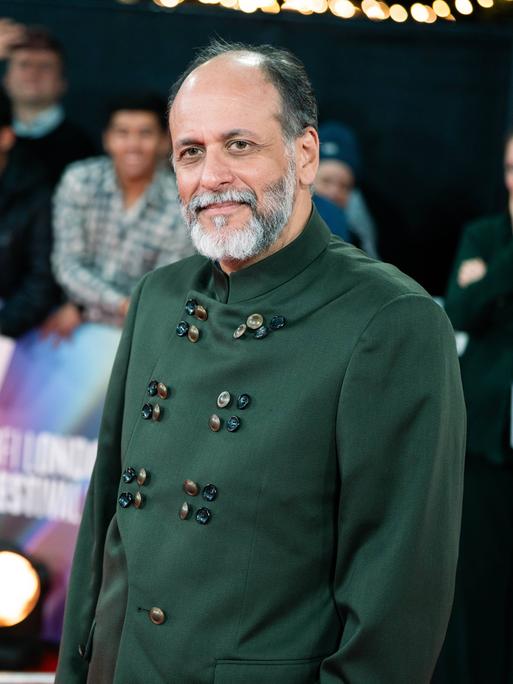 Der italienische Regisseur Luca Guadagnino beim 69. BFI London Film Festival in der Royal Festival Hall in London