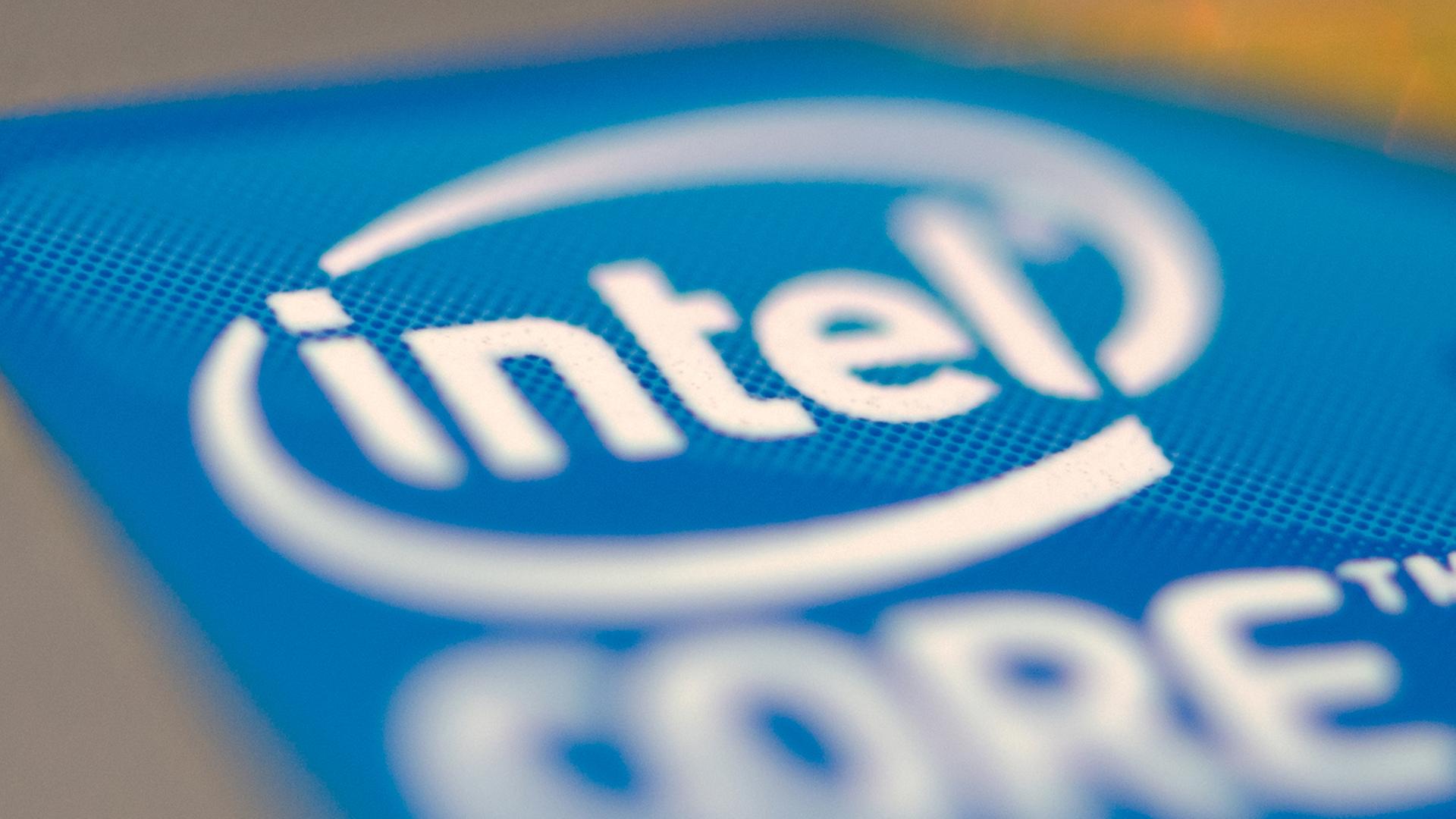 Logo des Chipherstellers Intel