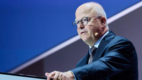 Michael Theurer, Mitglied des Vorstandes Deutsche Bundesbank, bei einer Rede im Juli 2025.