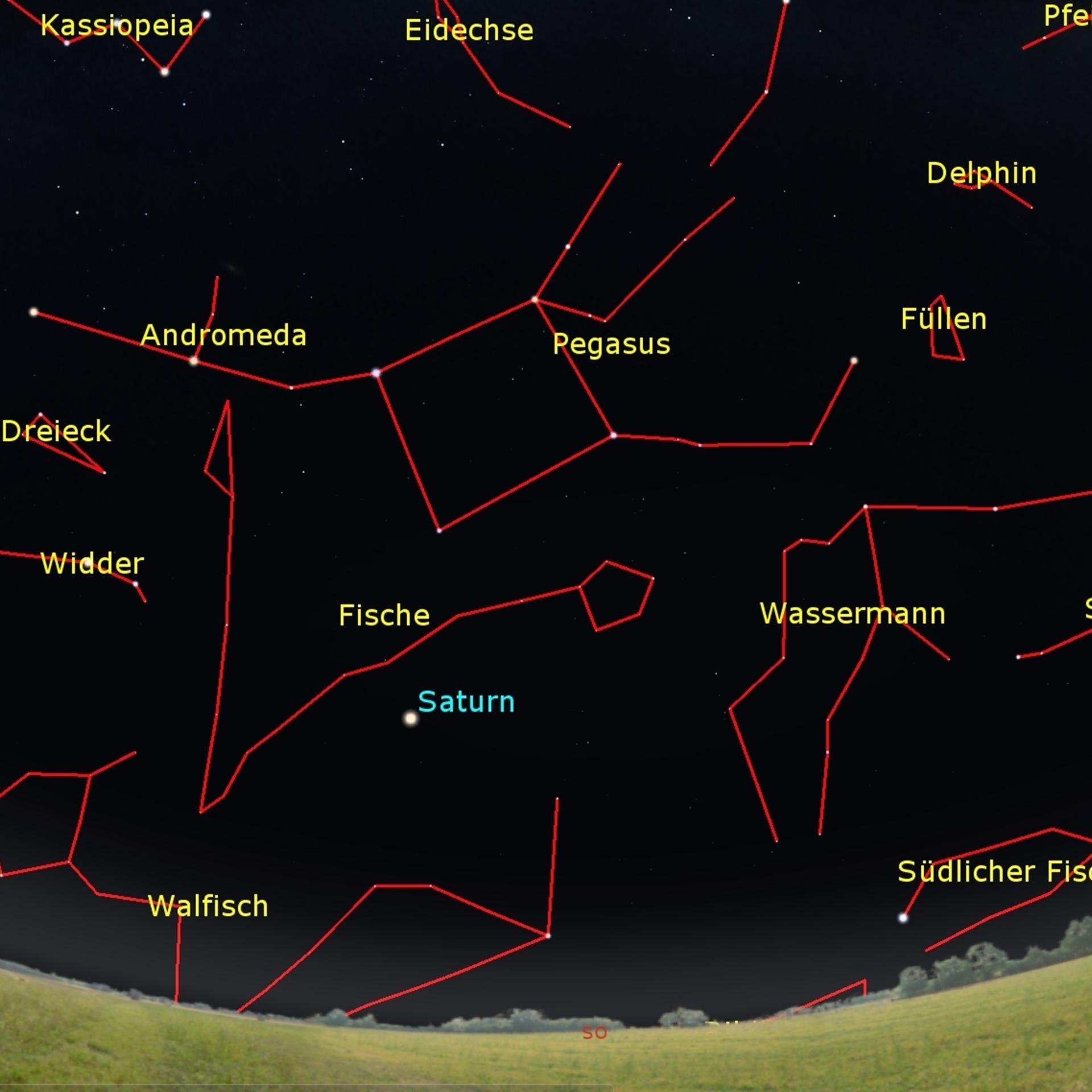 Herbst und Venus - Der Sternenhimmel im September