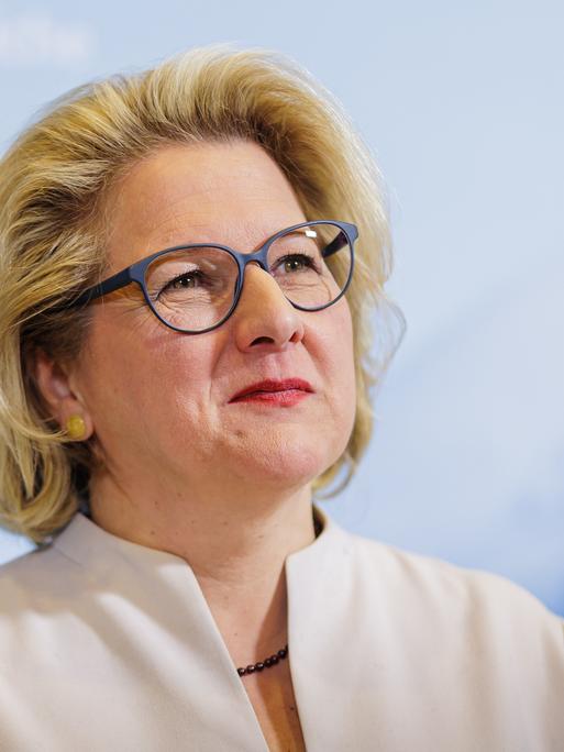 Svenja Schulze (SPD), Bundesministerin für wirtschaftliche Zusammenarbeit und Entwicklung. 