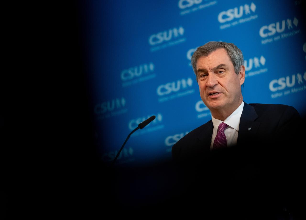 München: Markus Söder (CSU), Ministerpräsident von Bayern
