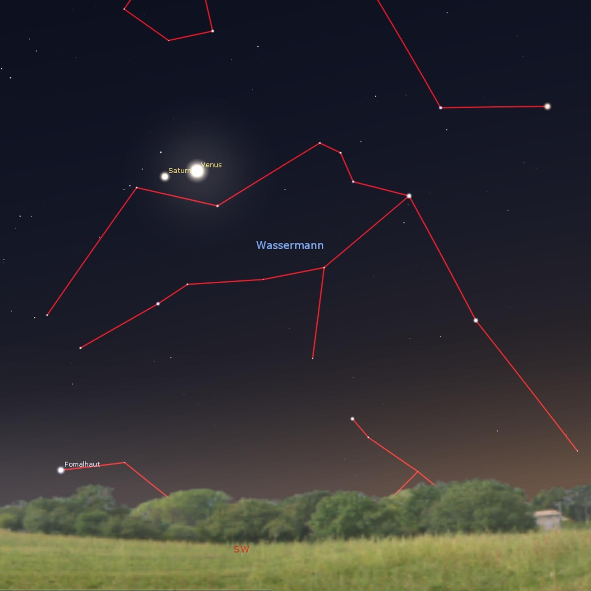 Planeten-Doppel - Venus, Saturn und das dünnste Objekt im Sonnensystem