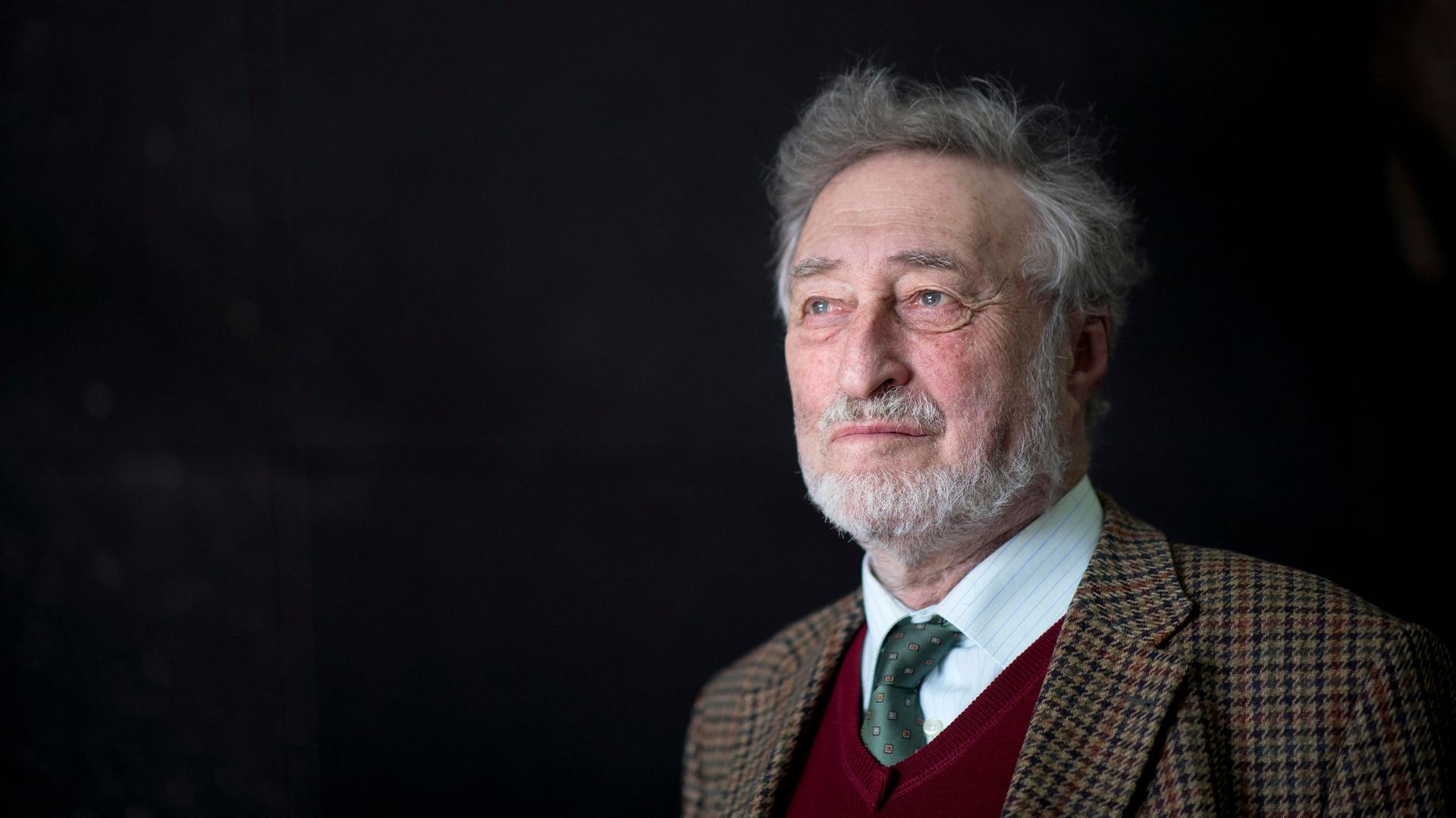 Portrait von Prof. Dr. Micha Brumlik, Senior Advisor am Zentrum Jüdische Studien Berlin-Brandenburg, am 9. März 2018.