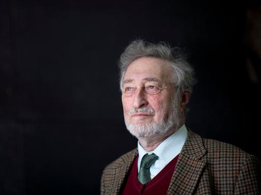 Portrait von Prof. Dr. Micha Brumlik, Senior Advisor am Zentrum Jüdische Studien Berlin-Brandenburg, am 9. März 2018.