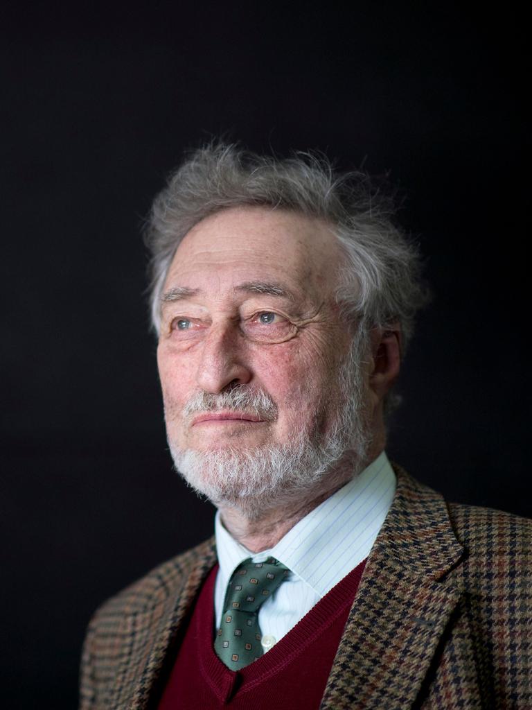 Portrait von Prof. Dr. Micha Brumlik, Senior Advisor am Zentrum Jüdische Studien Berlin-Brandenburg, am 9. März 2018.