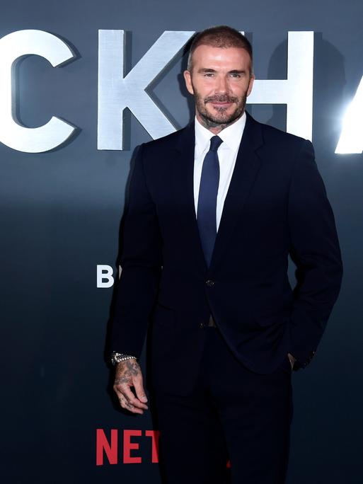 David Beckham posiert bei der Premiere der Netflix Doku-Serie 'Beckham' im Curzon Mayfair.  