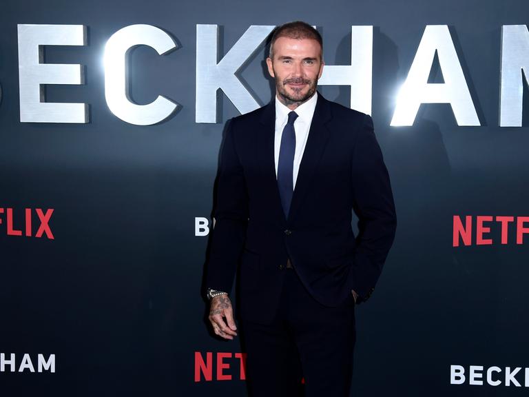 David Beckham posiert bei der Premiere der Netflix Doku-Serie 'Beckham' im Curzon Mayfair.  