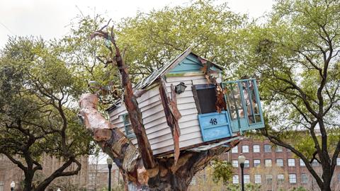 Ein Denkmal in New Orleans erinnert an den Sturm von 2005. Dieser tötete mehr als 1800 Menschen und überflutete 80 Prozent der Stadt