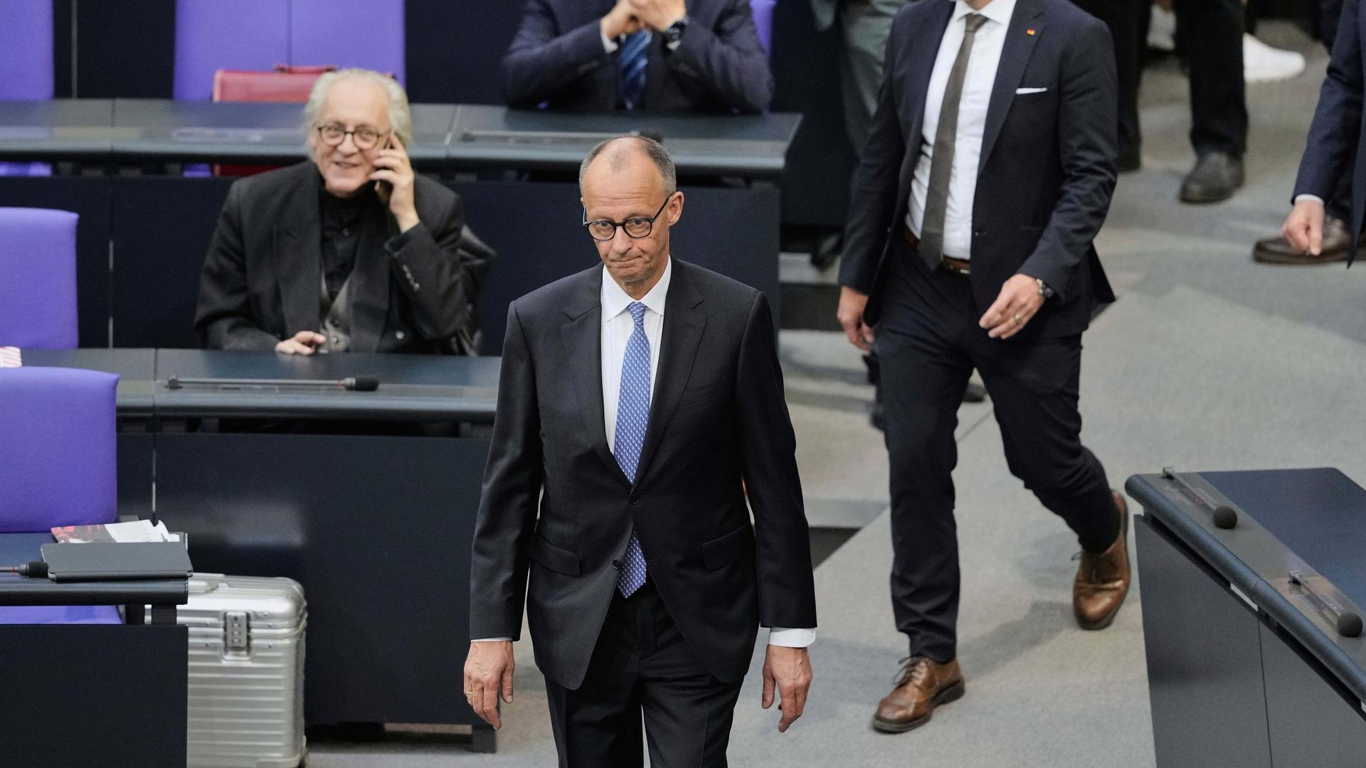 Friedrich Merz im Bundestag