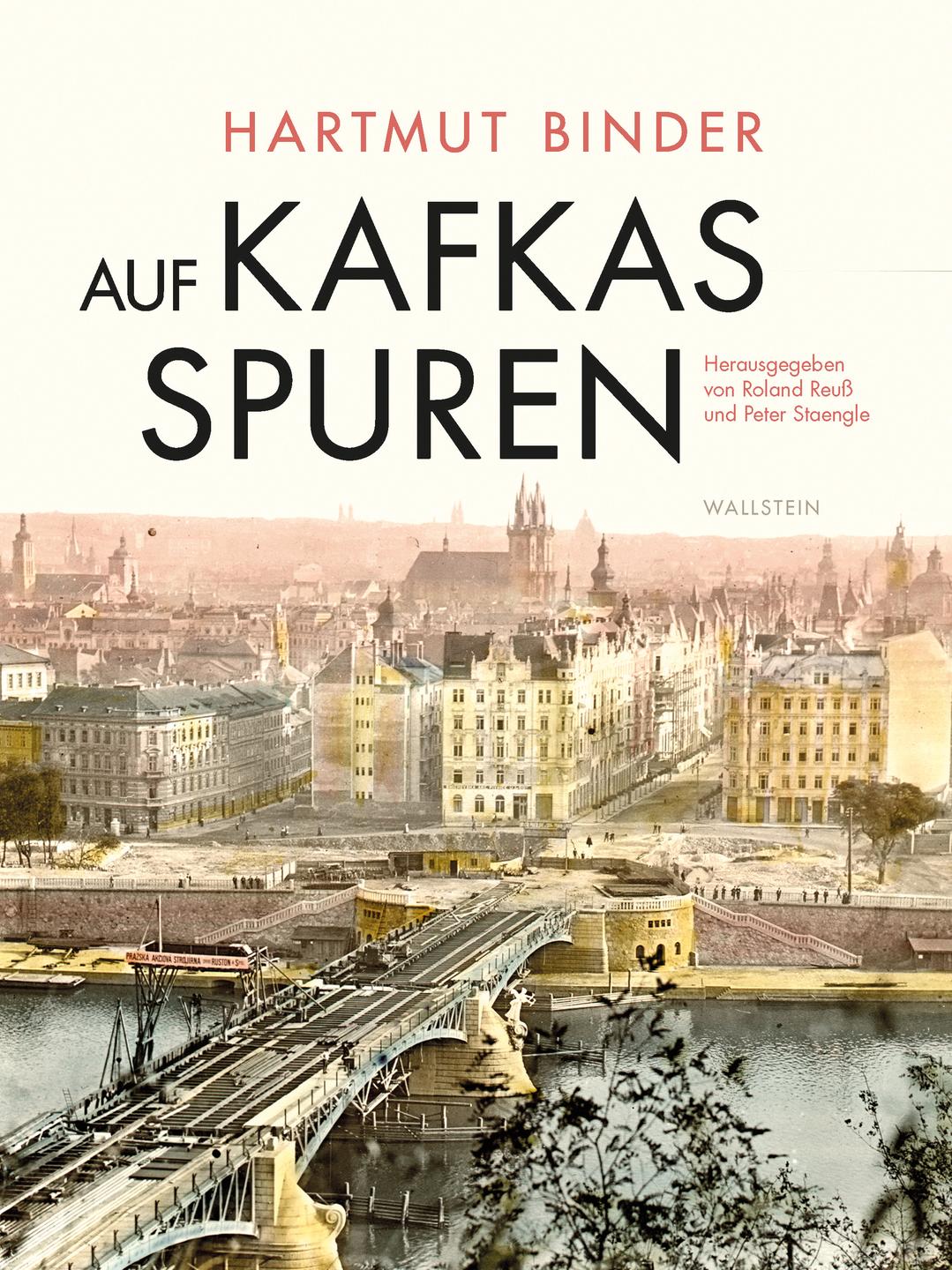 Buchcover zu „Auf Kafkas Spuren“ von Hartmut Binder