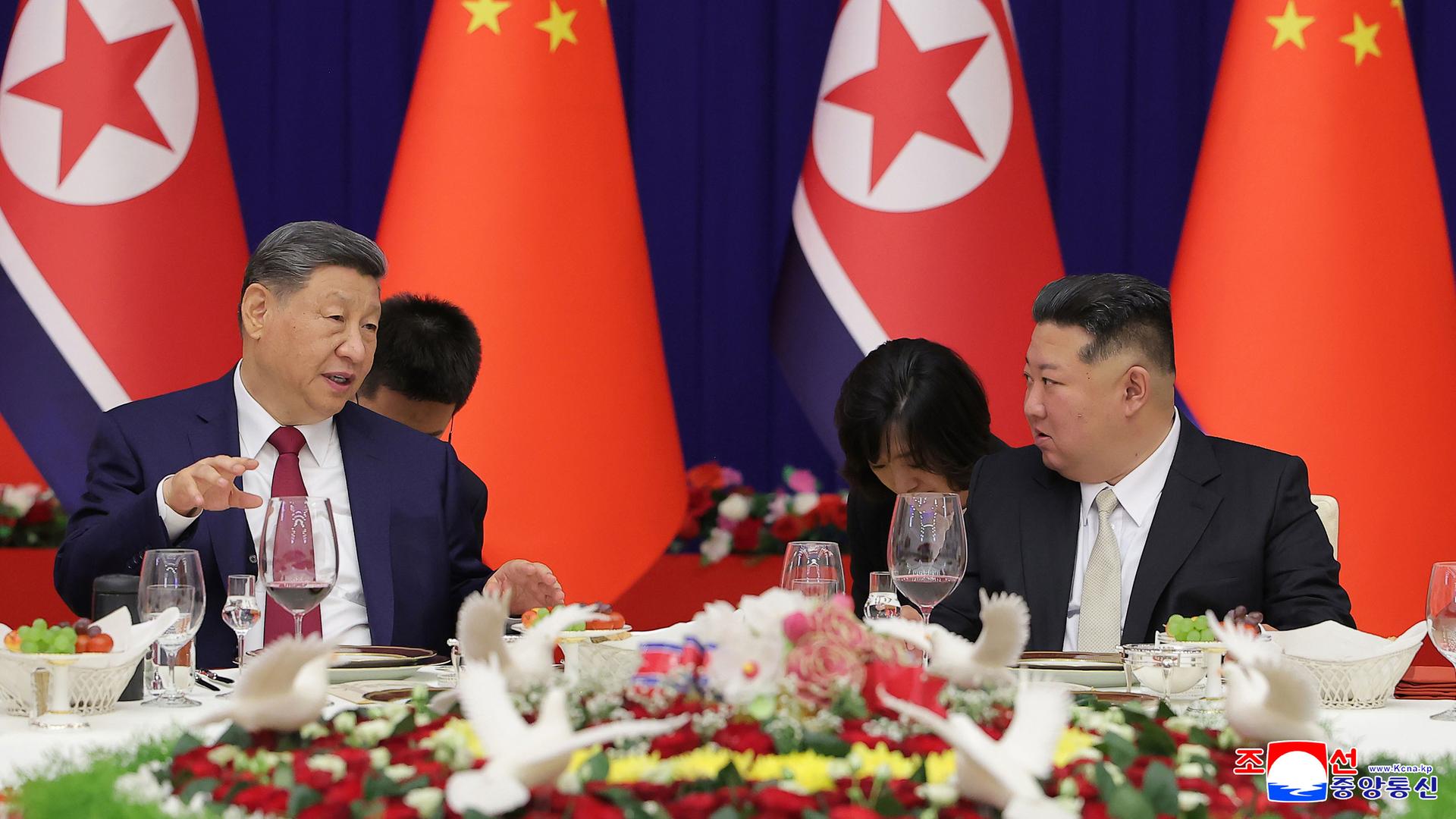 Xi Jinping bei Kim Jong Un - Nordkorea und China wollen Zusammenarbeit ausweiten
