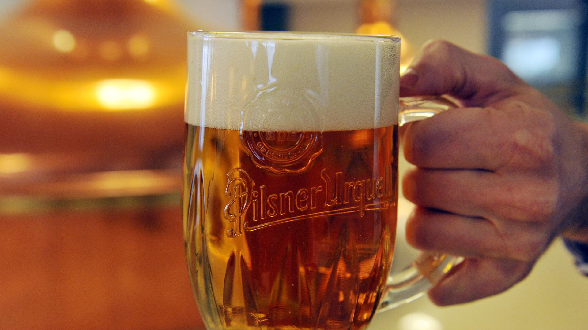 Plzensky Prazdroj, brewery, beer, Pilsner Urquell, Plzen, Pilsen, Czech Republic, Februar 9, 2012. 