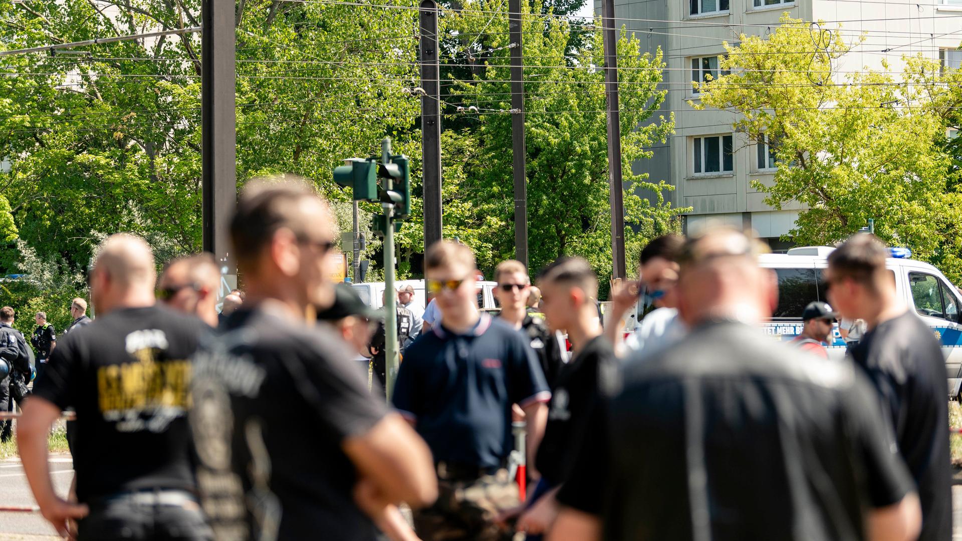 Rechte Demo in Berlin Marzahn Rechte Demo in Berlin Marzahn