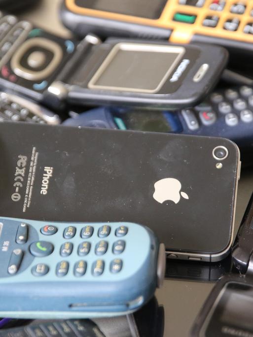 Ausrangierte Mobiltelefone