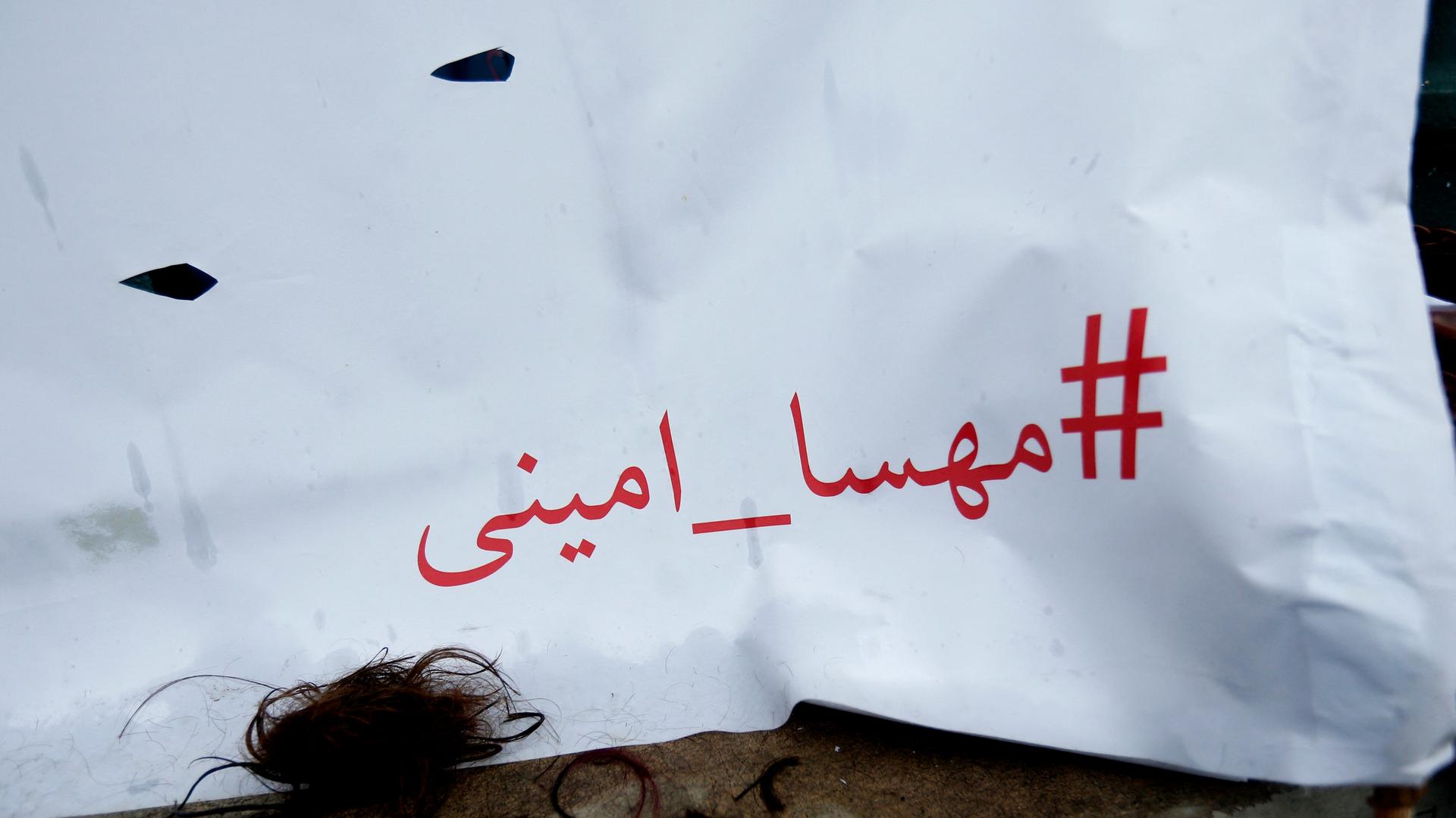 Protest zum Tod von Masha Amini