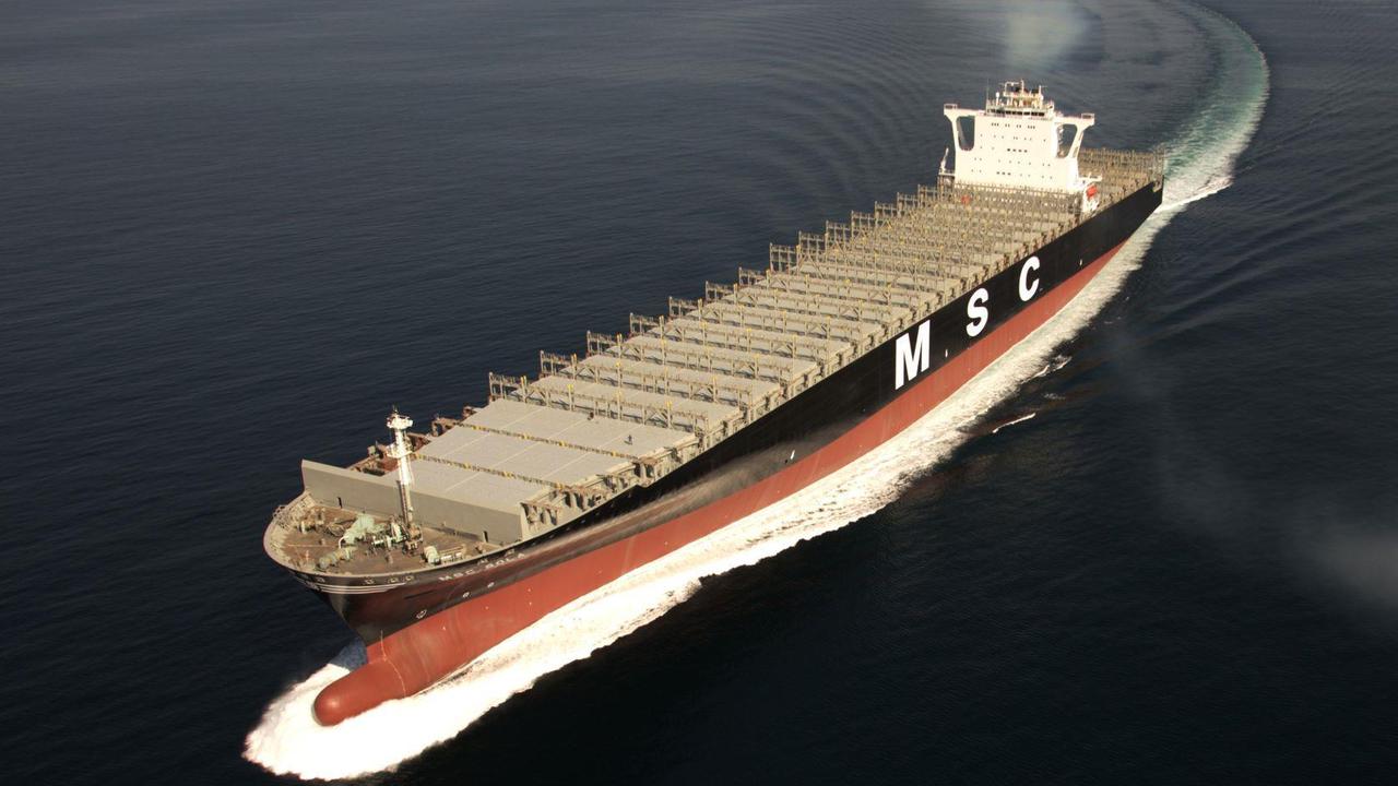 Das Bild zeig ein Frachtschiff, das Flüssigerdgas transportiert. Das Bild zeig ein Frachtschiff, das Flüssigerdgas transportiert.
