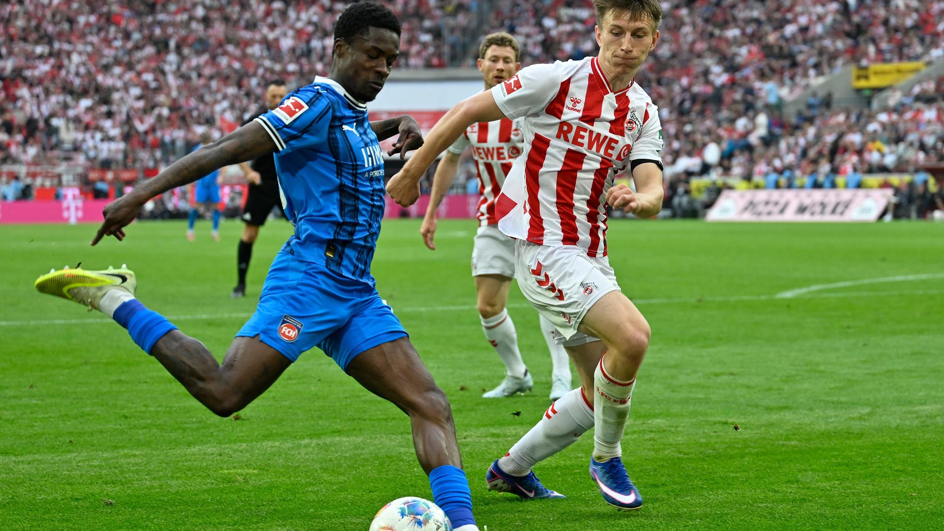 Fußball-Bundesliga - Köln spielt gegen Heidenheim 1:3