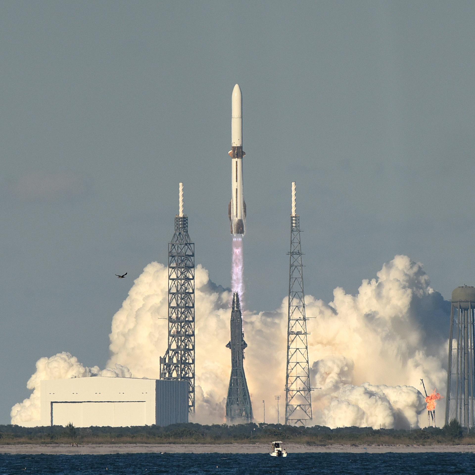 Start geglückt, Booster gelandet: Schwerlast-Rakete New Glenn im Routinebetrieb