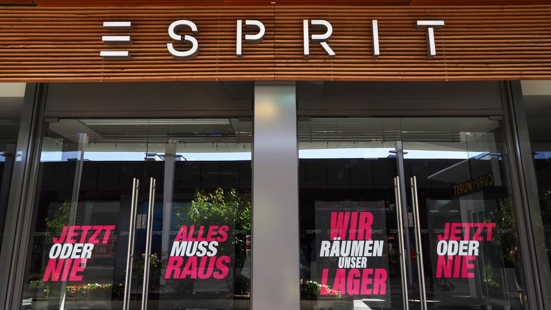 Esprit schließt in Deutschland alle Filialen.