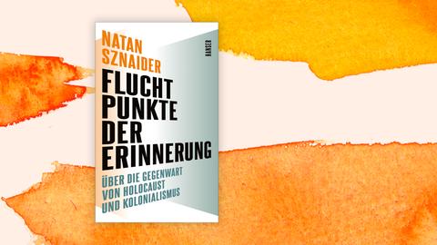 Das Buchcover zeigt Autorennamen und Buchtitel auf zwei Farbflächen.