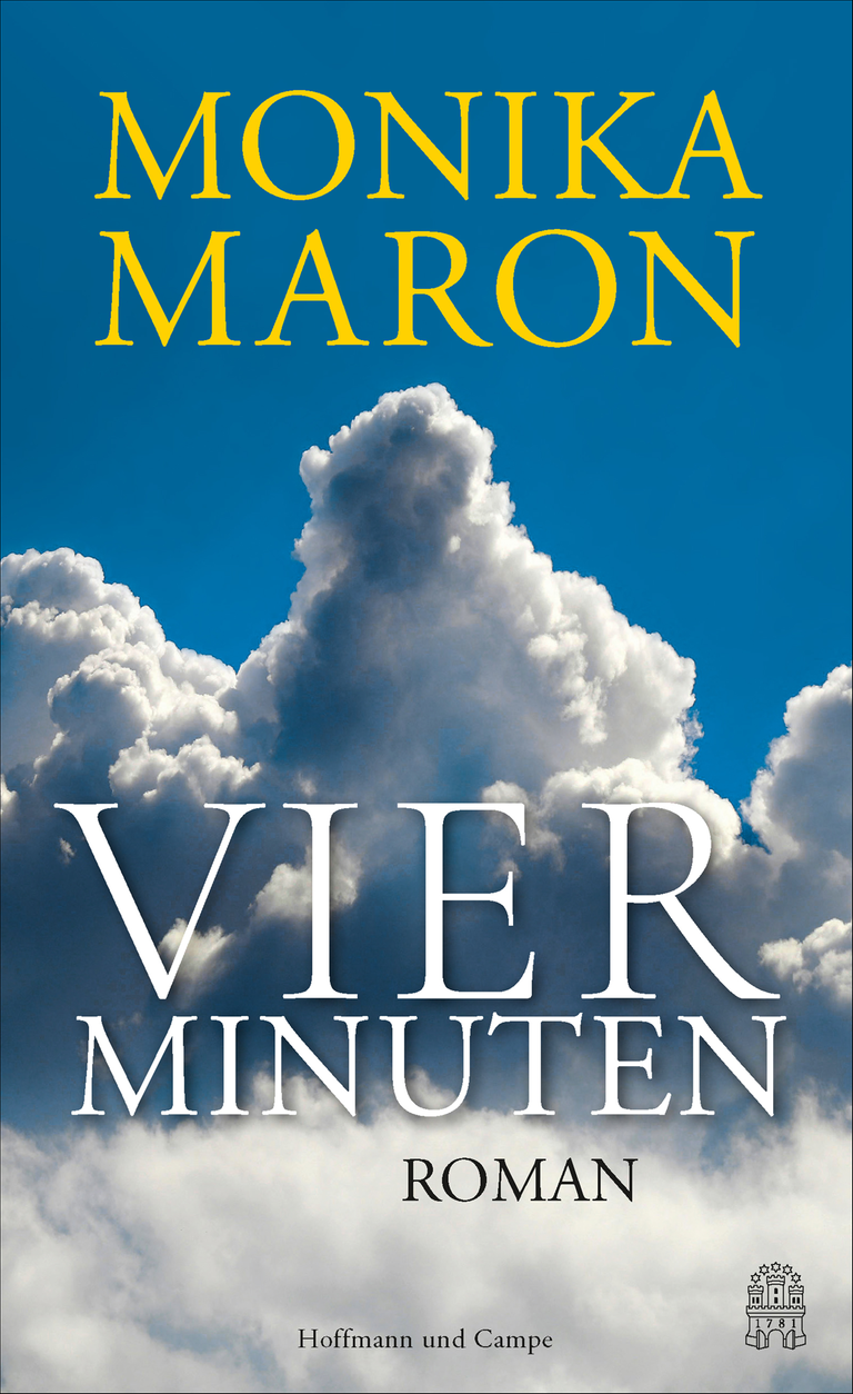 Buchcover von Monika Marons Roman "Vier Minuten" Buchcover von Monika Marons Roman "Vier Minuten"