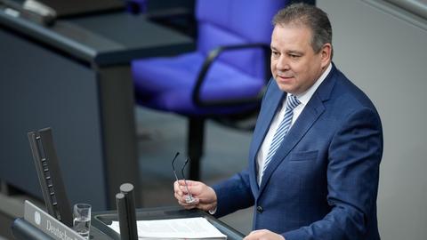 Andreas Mattfeldt (CDU) spricht im Bundestag. 