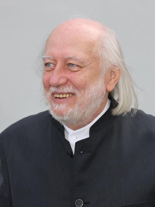 László Krasznahorkai bei der Verleihung des Staatspreises für Europäische Literatur in Salzburg im Juli 2021