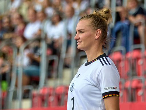 24.06.2022, GER, Frauenfußball, Testspiel, EM-Vorbereitung, 2022, Deutschland - Schweiz Alexandra Popp (11, Deutschland)